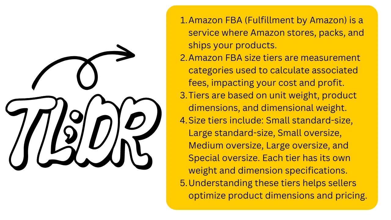 Understanding Amazon FBA Size Tiers